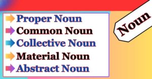 Classification of Nouns in English